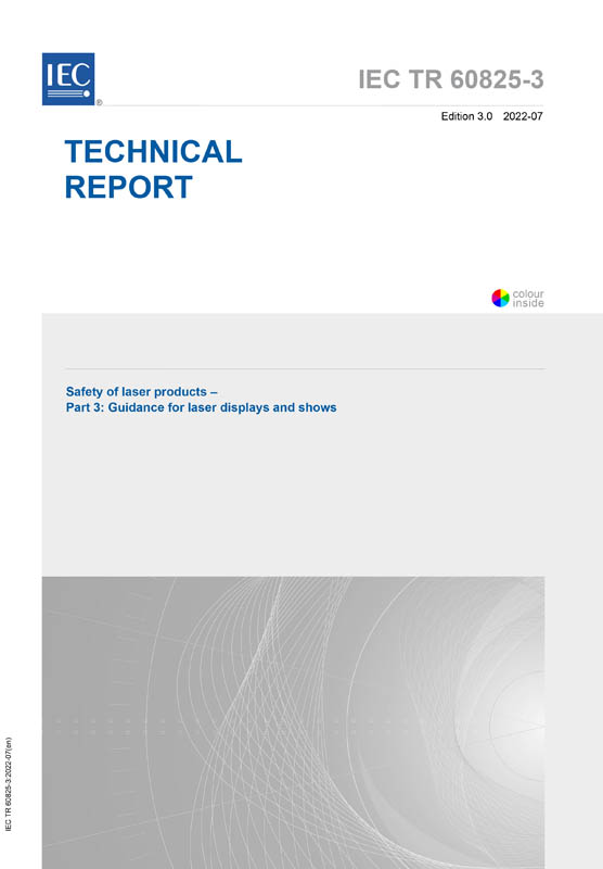 Cover IEC TR 60825-3:2022